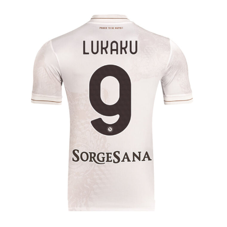 Napoli Away LUKAKU 9 Shirt 202526 - Official Replica 23143