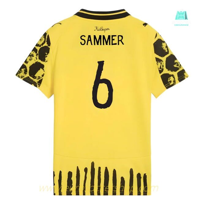 2025-2026 KIDSUPER x Borussia Dortmund CWC Shirt - Kids (Sammer 6)