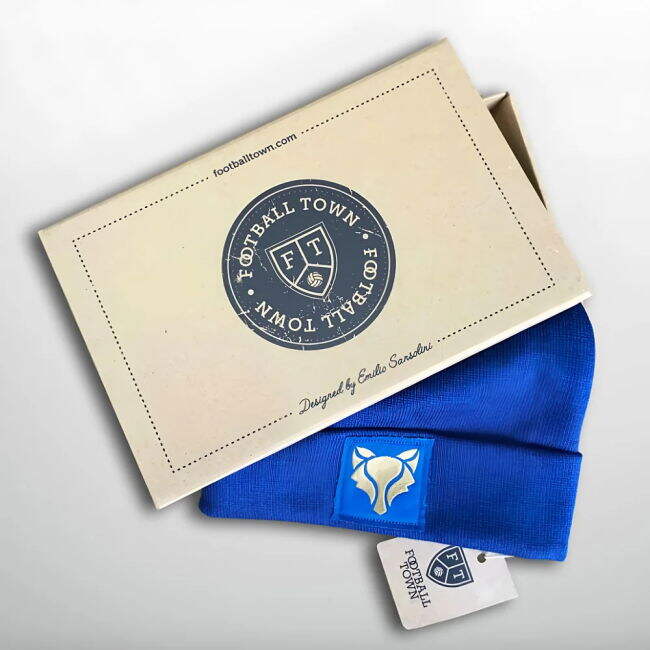 The Fox Beanie (Blue) - game day