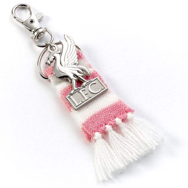 Liverpool FC Pink Bar Scarf Bag Charm (Collector's Item)