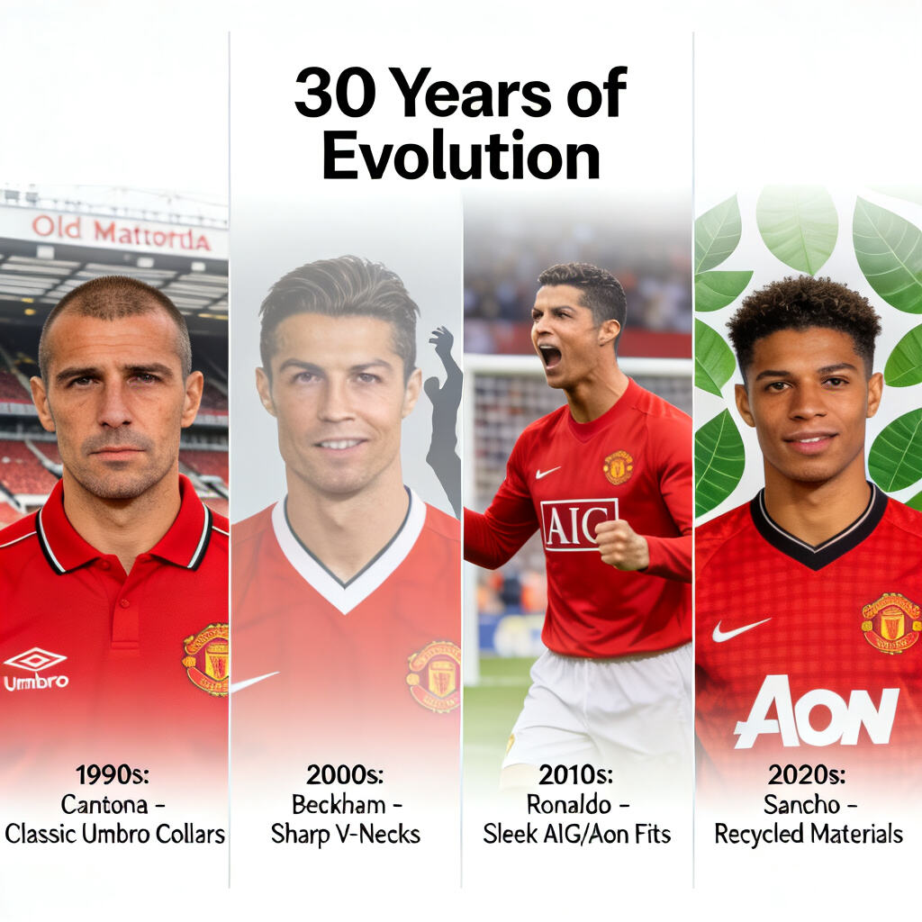 Man Utd 30 Years of Evolution
