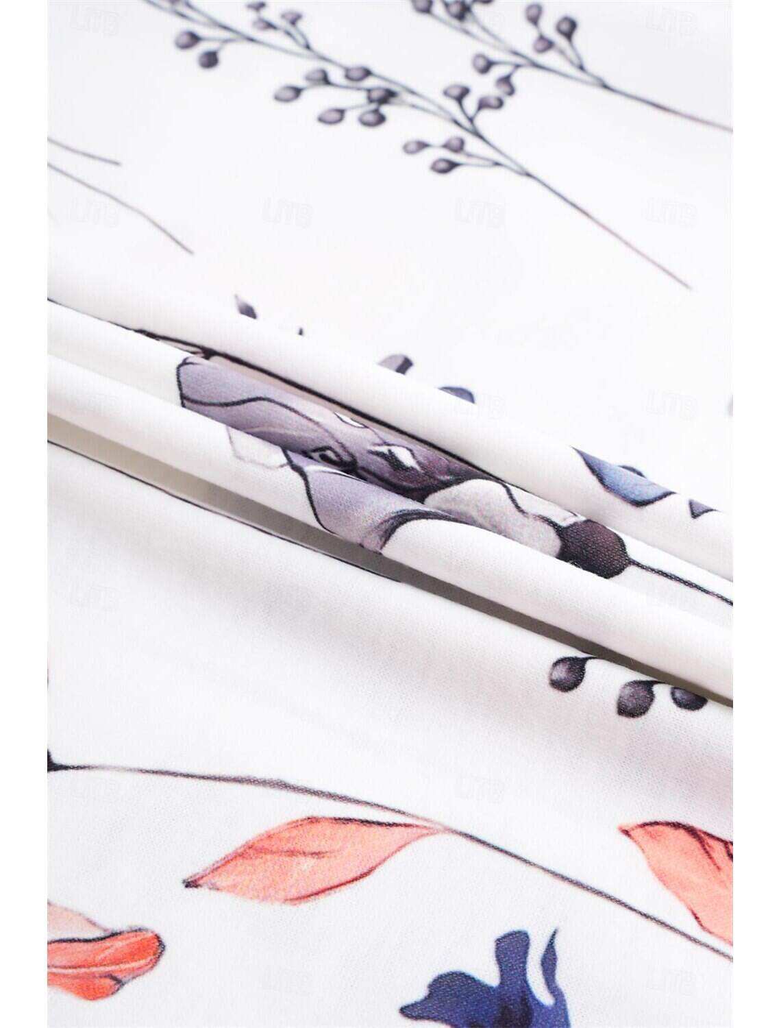 Women's Floral Print Tank Top Pink Blue Sleeveless Adjustable Straps Casual Summer Beachwear Flowy Loose Fit