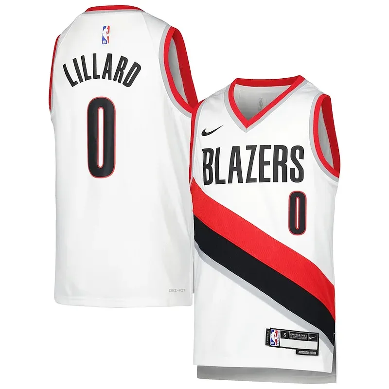 Damian Lillard POR Official Team Jersey - Premium-Quality