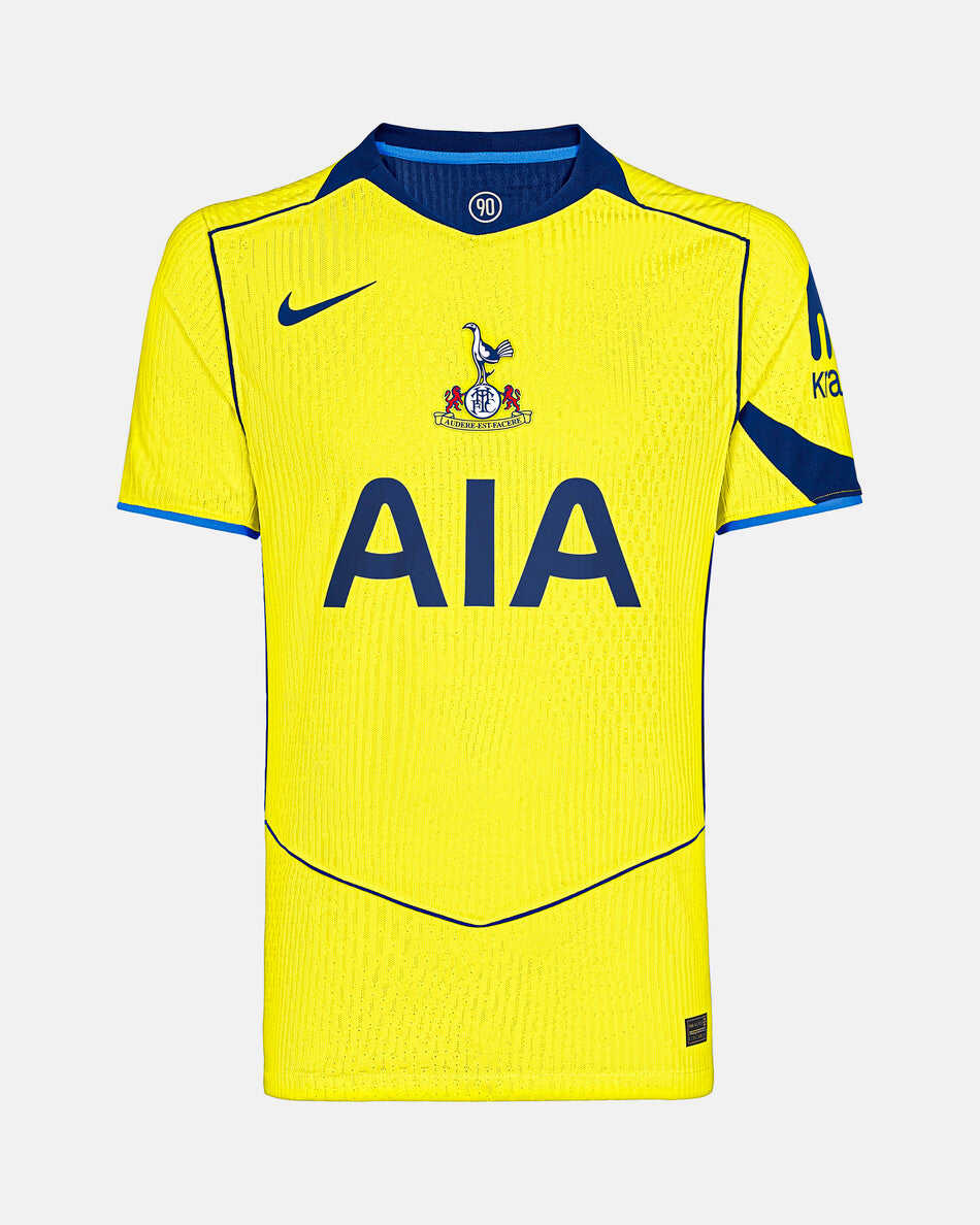 Player Version Tottenham Hotspur Third Away Soccer Jersey 2025/26 - Sl