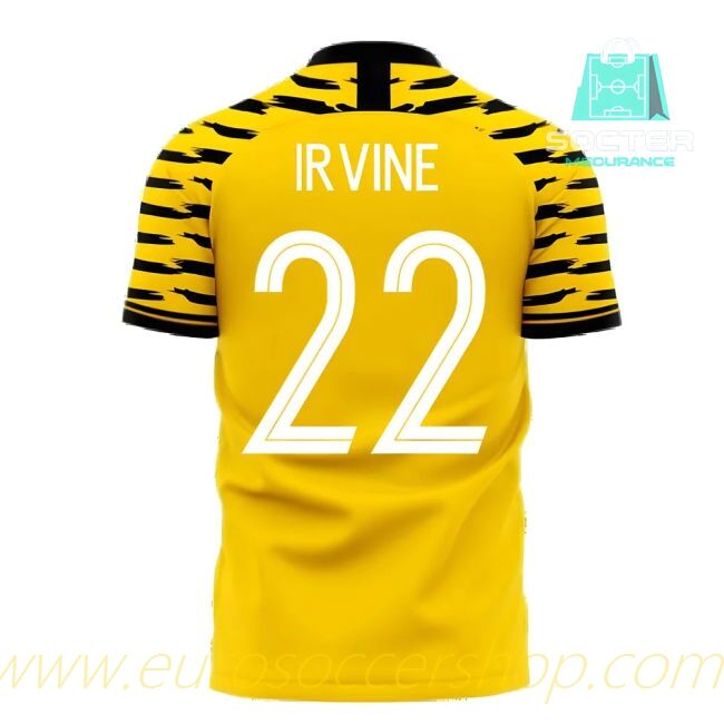 2025-26 Edition FIFA Approved Australia Home Football Shirt Libero Collection (IRVINE 22)