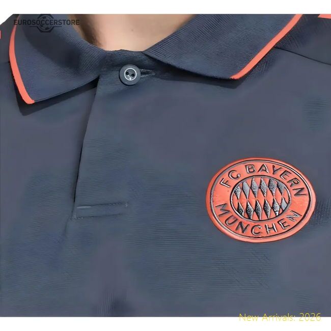 Top-grade 2025-2026 Bayern Munich Polo Shirt (bold Onix)