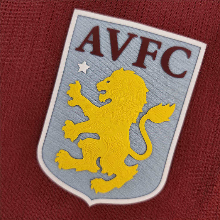 Aston Villa 2223 Home Soccer Jersey Red Football Shirt - Official