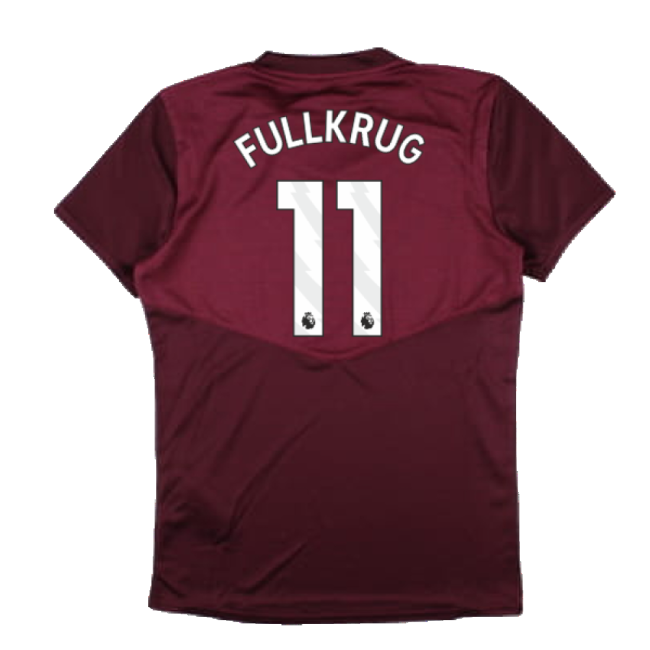 2024-2025 West Ham Training Jersey Shirt for (Youth