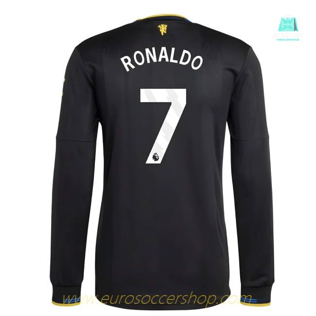 2025-2026 Man Utd Authentic Long Sleeve Third Shirt (Ronaldo 7)