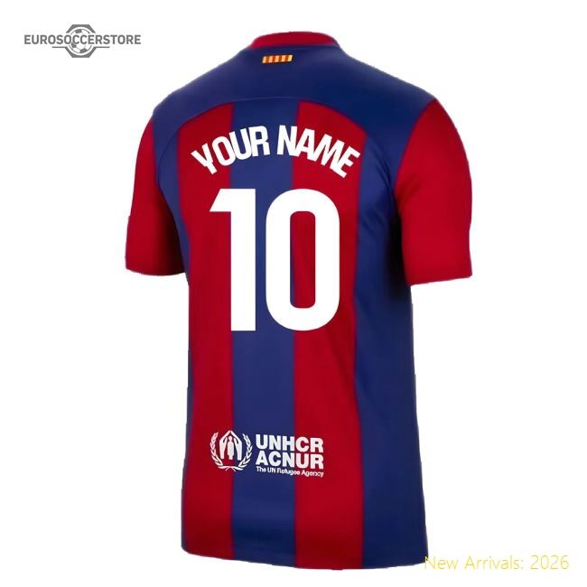 Supporter Fan-Favorite 2023-2024 Barcelona Home Shirt (Your Name)