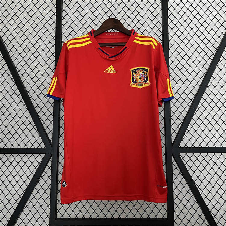 Authentic High Quality Durable Spain 2010 Home Retro Shirt