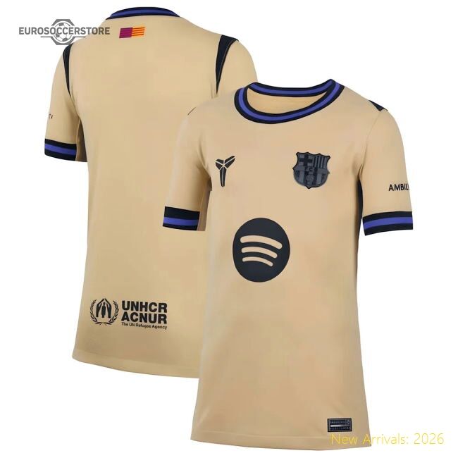 Professional-Grade 2025-2026 Barcelona Away Shirt (Kids) (Rashford 14)