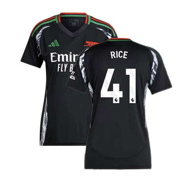 Womens Arsenal Soccer Club Sophisticated Away Football Shirt (Rice 41)