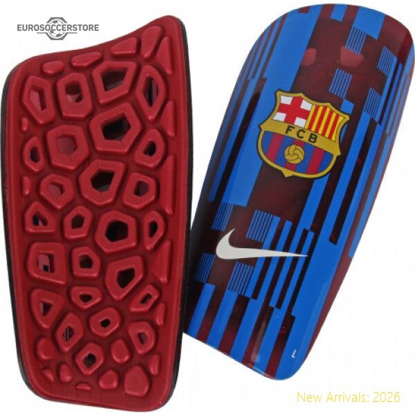 Adult Bar Fc Barcelona Mercurial Lite Shin Guards Unknown Authentic