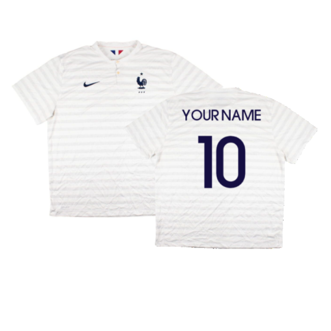 France 2014-15 Away Shirt ((Very Good) XXL) (Your Name)