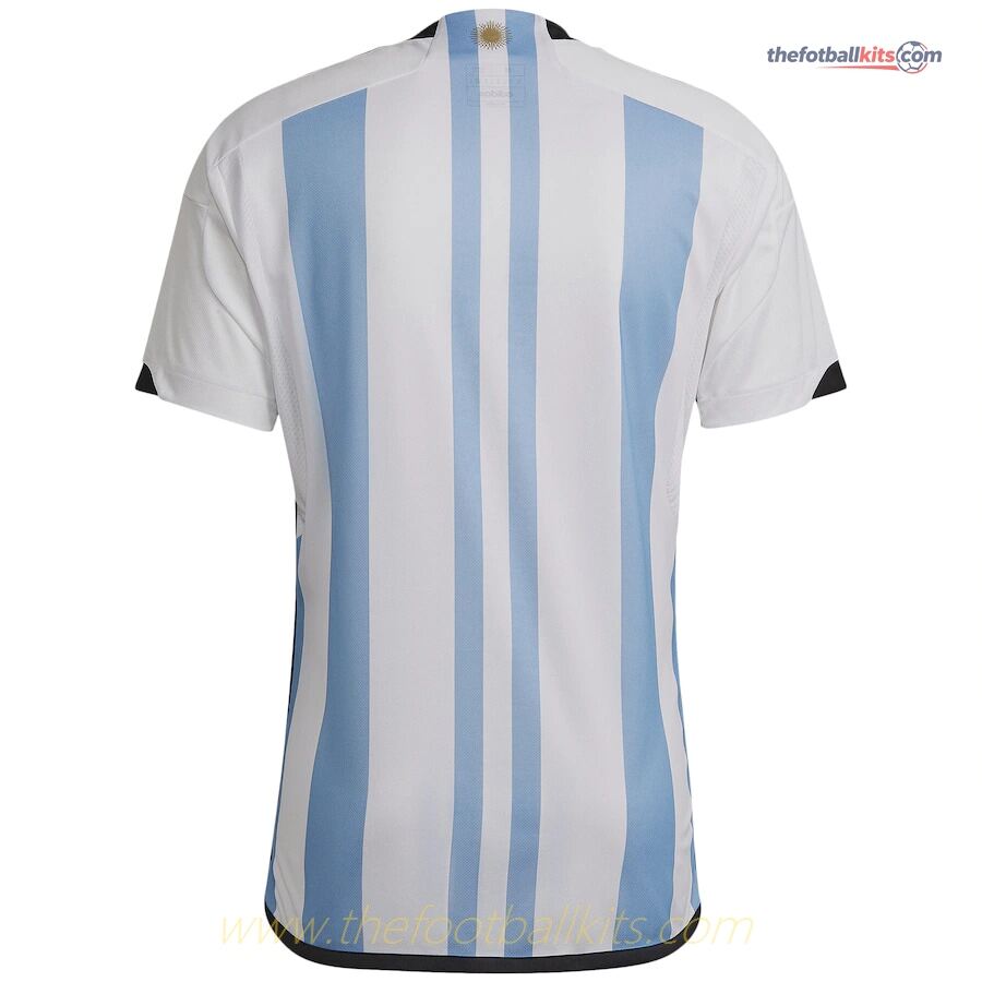 Genuine Argentina 2022 Qatar World Cup Home Football Shirt