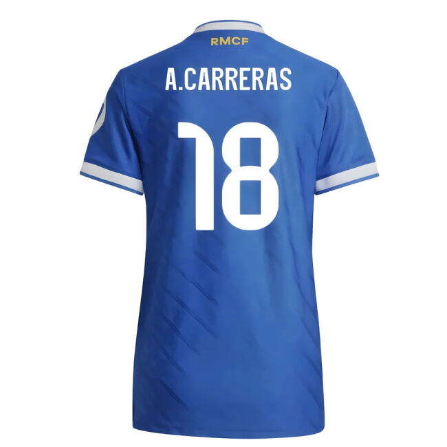 Carreras 18 Game Replica Real Madrid Third Replica Jersey (Womens) (1)