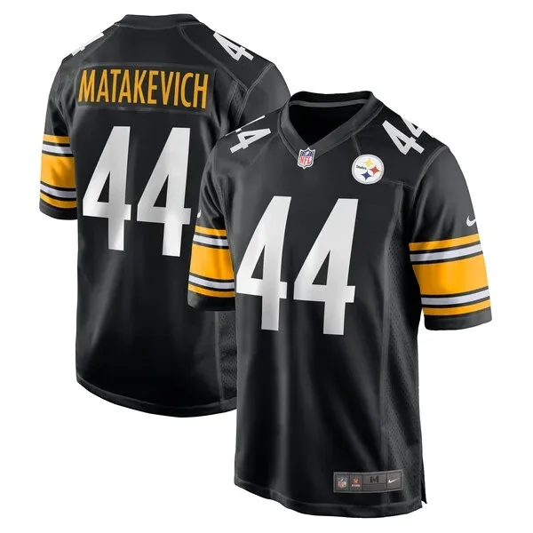 Performance Pittsburgh Steelers Game Jersey - Premium Black NFL Fan...