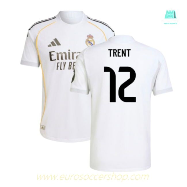 2025-2026 Real Madrid Authentic Home Shirt (Trent 12)