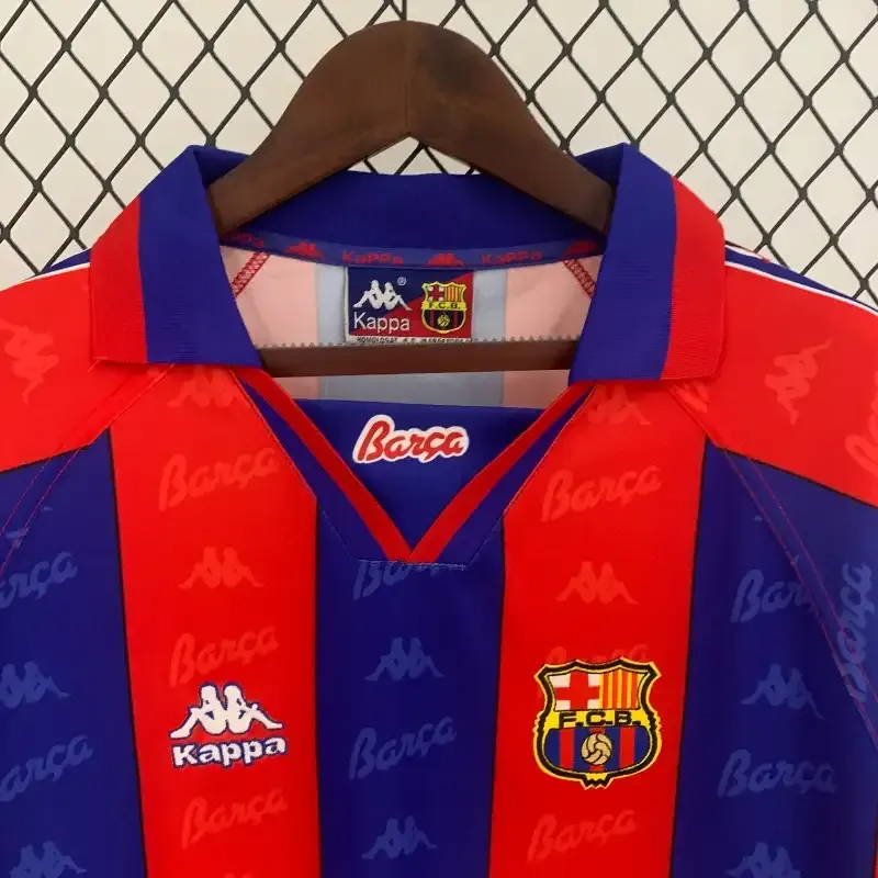 1996-1997 Barcelona Long Sleeve Jersey retro kit