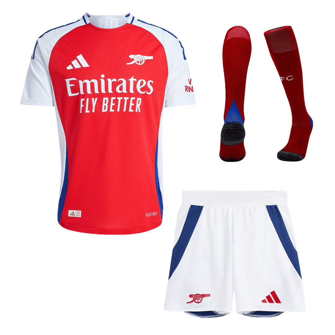 Player Version Arsenal Home Soccer Jersey Kit(Jersey+Shorts+Socks) 202