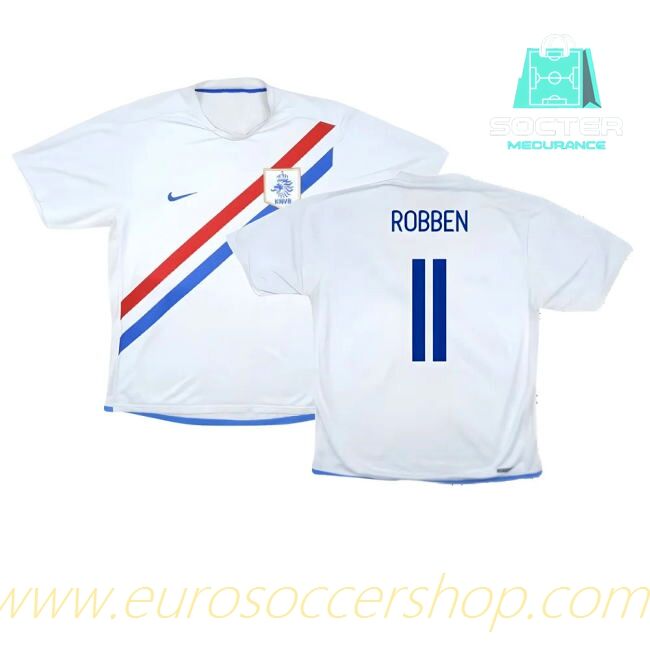 Holland Away Football Shirt (Robben 11)