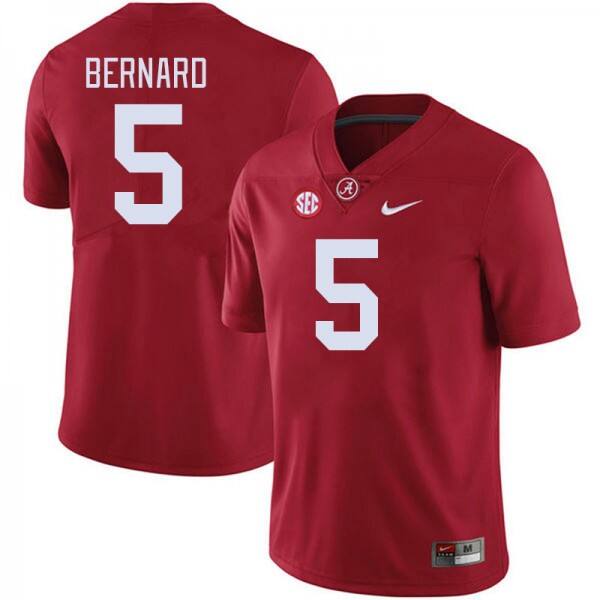 Men Alabama Crimson Tide #5 Germie Bernard Pro Jersey - Discounted