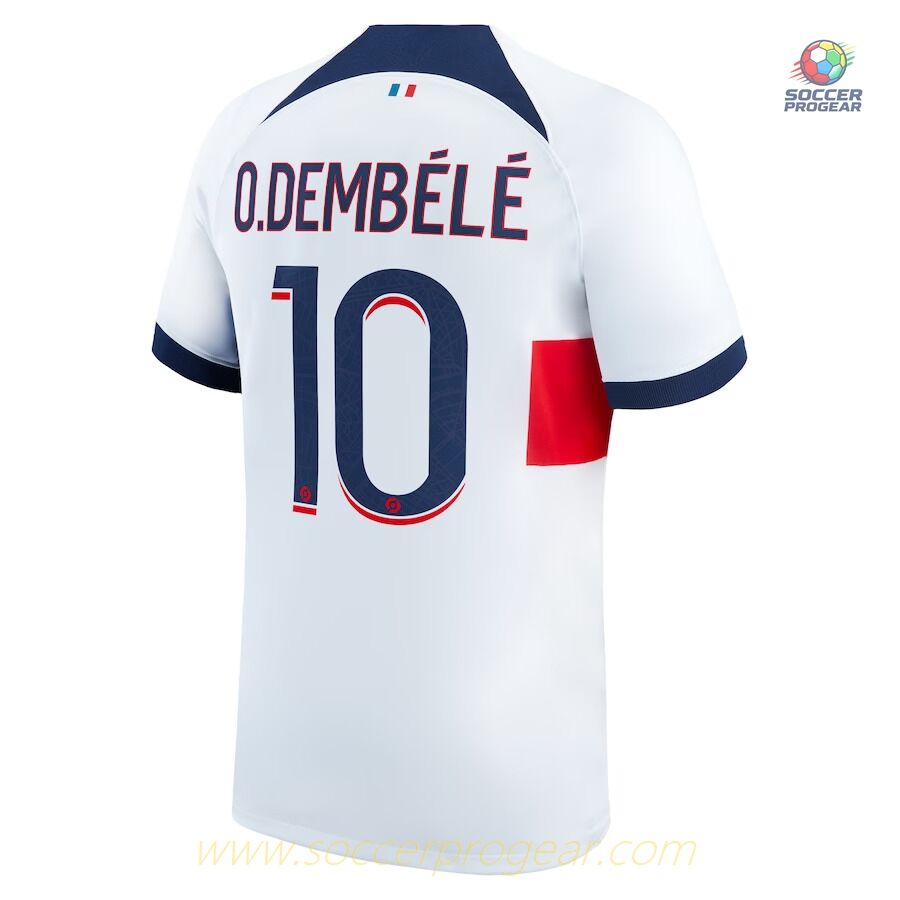 PSG Ligue 1 AWAY 2023 2024 CHILD KIT SHIRT DEMBELE