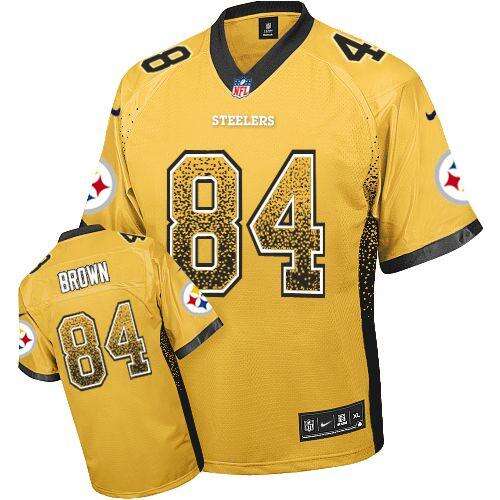 Steelers #None None Drift Fashion Elite NFL Jersey game