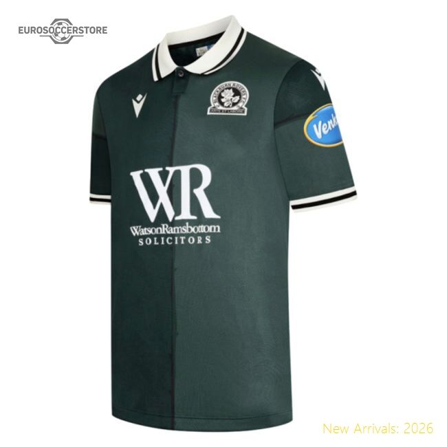 Premium 2025-2026 Blackburn Rovers Third Shirt (your Name) - Premium