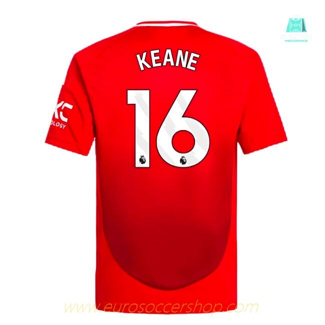 2024-2025 Man Utd Home Shirt (Kids) (Keane 16)