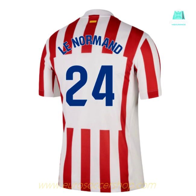 2025-2026 Atletico Madrid Home Shirt (Le Normand 24)