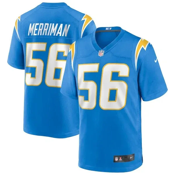 None Shawne Merriman Game Jersey - Blue | NFL Player Jersey | NFL Foot