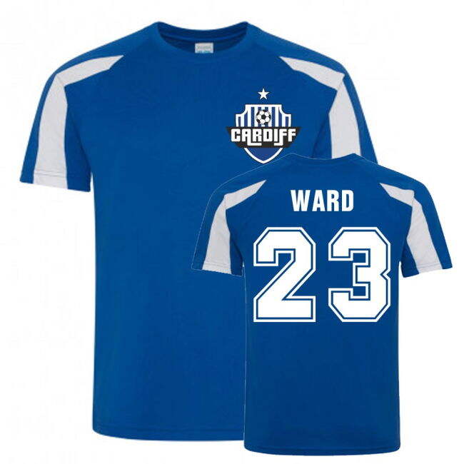 Officially Licensed Danny Ward Cardiff City Sports Training Jersey ...