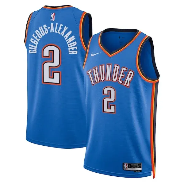 Shai Gilgeous-Alexander OKC Swingman Jersey - authentic player-jersey