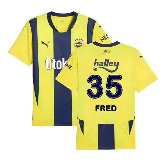 Premium First Kit Fred 3 #5 Current Season Official Merchandise (v9)