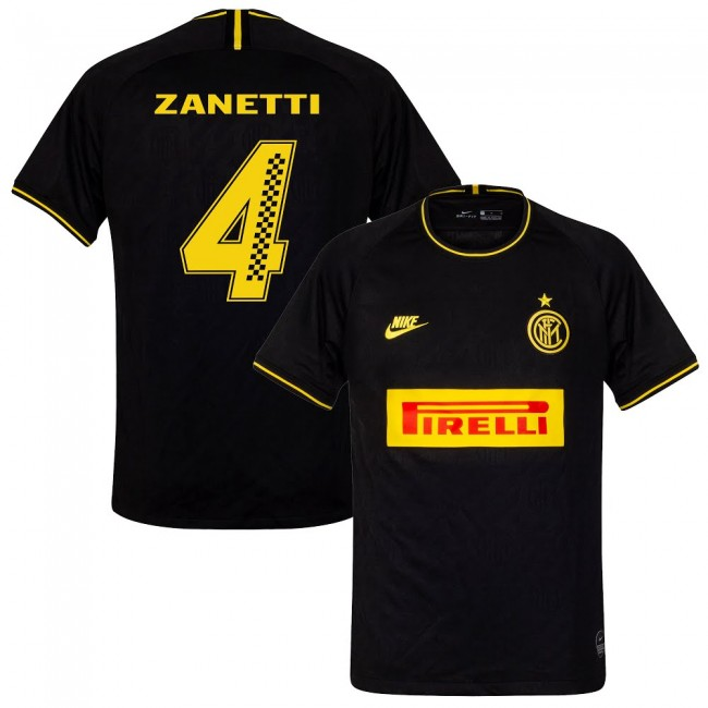 Inter Milan 1920 Legendary 4 ZANETTI Shirt - Official Replica 16321