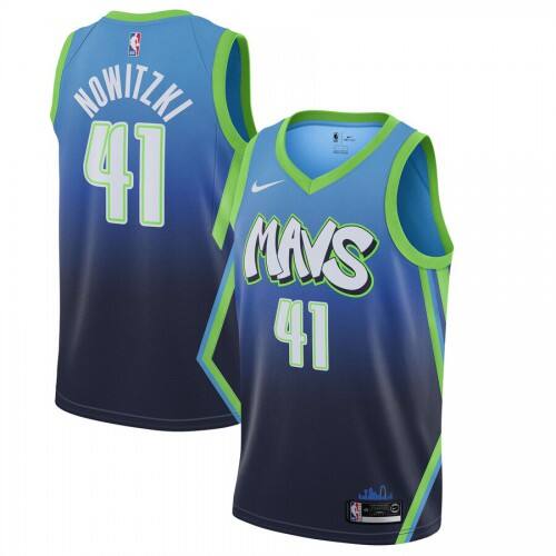Dallas Mavericks Dirk #41 Performance Pro Jersey Modern Design