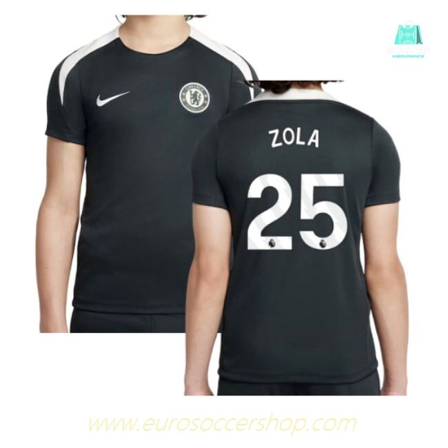 2025-2026 Chelsea Strike Training Shirt (Green) - Kids (Zola 25)