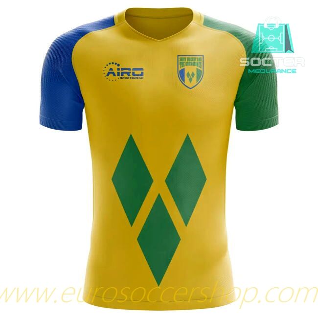2025-26 Collection St Vincent Grenadines Home Kit Authentic Youth Version