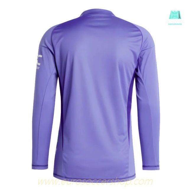 2024-2025 Man Utd Home LS Goalkeeper Shirt (Purple) (Your Name)