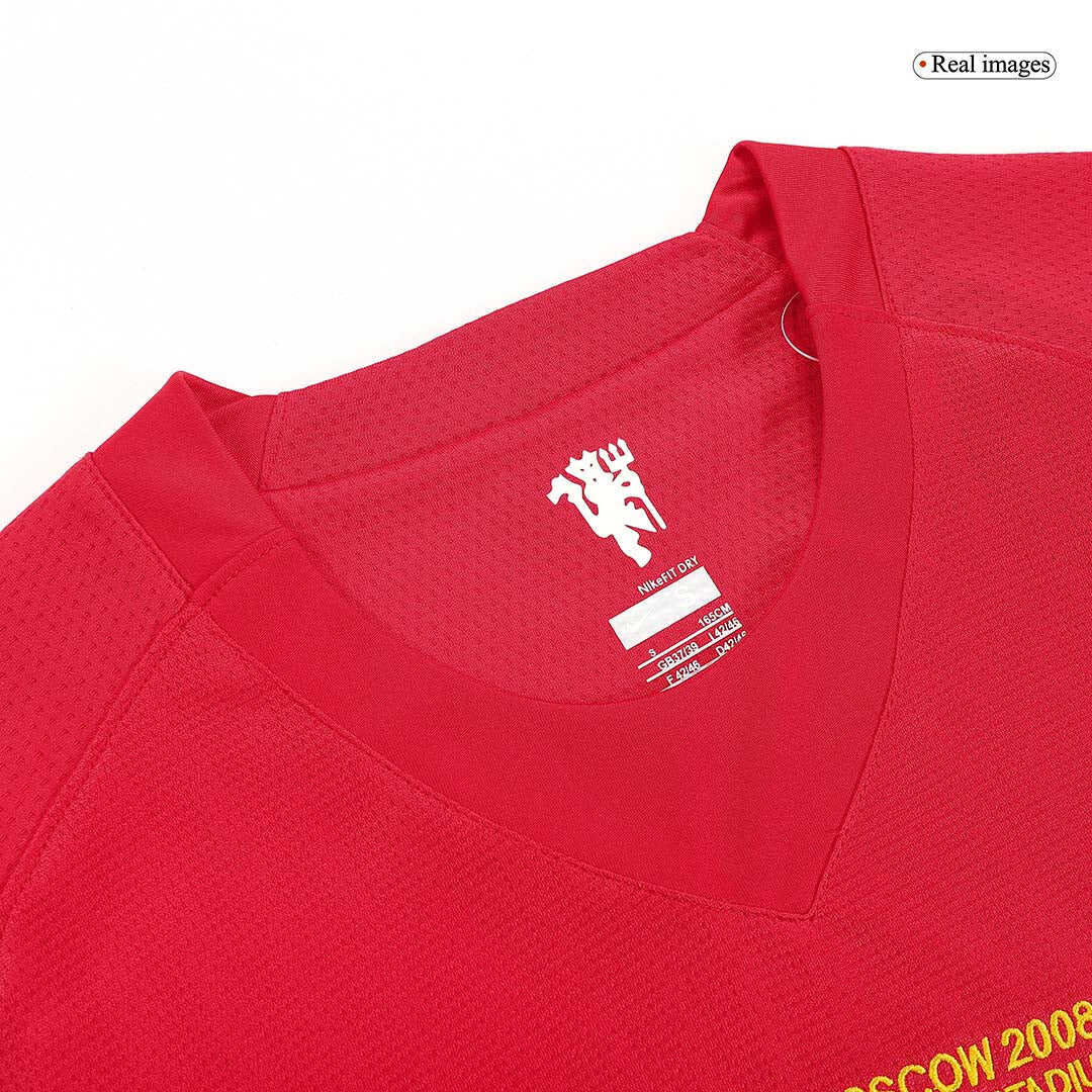 Vintage Soccer Jersey Manchester United Home 2007/08 - UCL Final