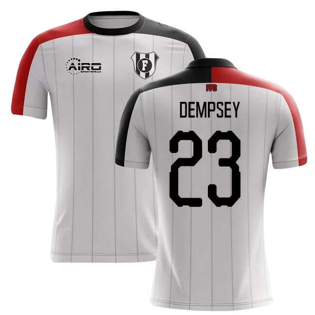 Fulham Official Home Football Shirt 2025-20 Dempsey 23 L M S