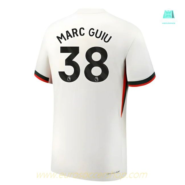 2025-2026 Chelsea Authentic Dri-Fit ADV Away Shirt (Marc Guiu 38)
