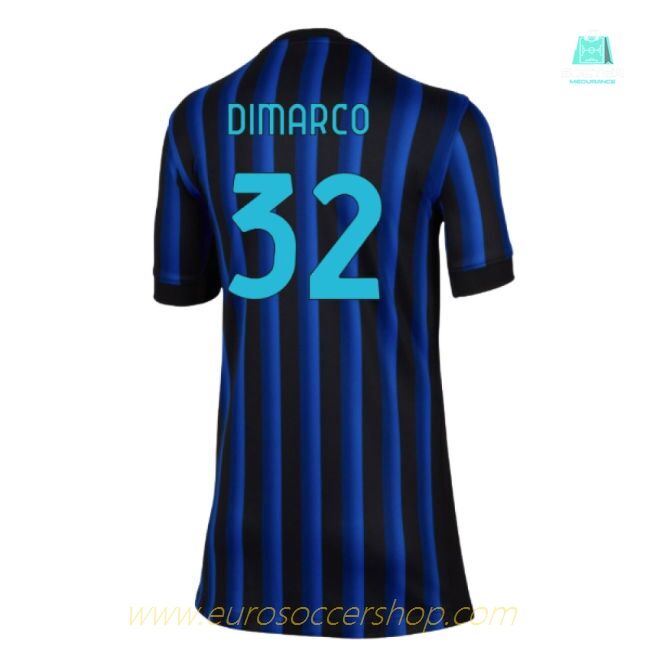 2025-2026 Inter Milan Home Shirt (Kids) (Dimarco 32)