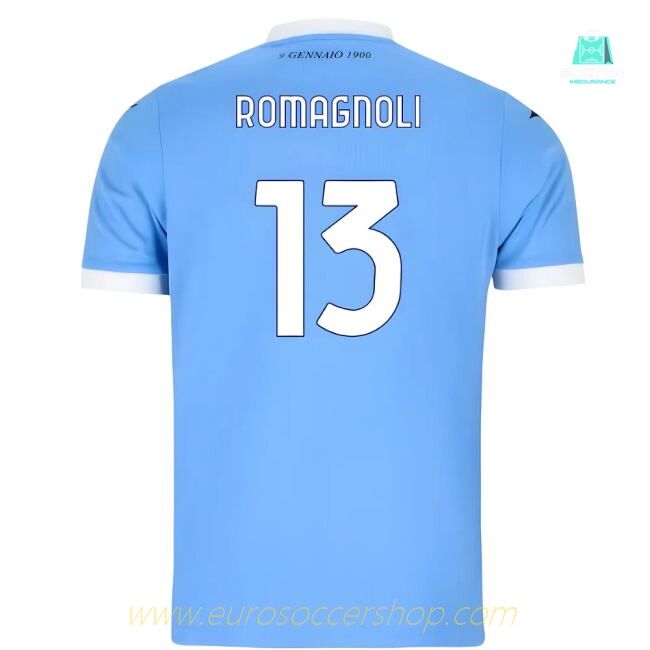 2025-2026 Lazio Home Shirt (Romagnoli 13)
