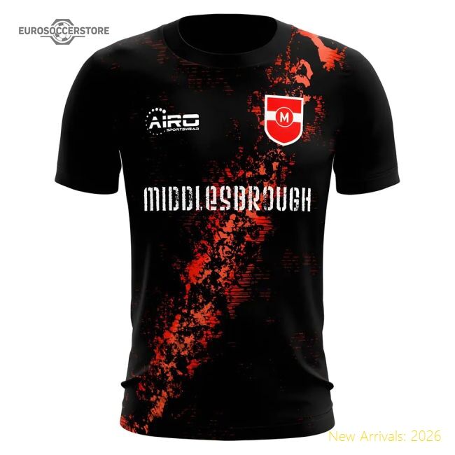 Authentic 2025-2026 Middlesbrough Third Concept Football Shirt