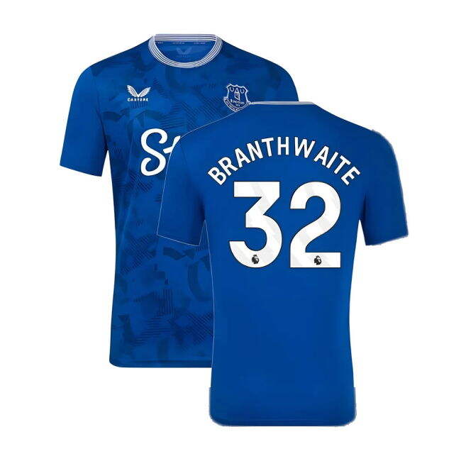 Durable Material Loyal Everton Everton Home Shirt Branthwaite #32 ...
