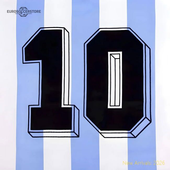 Argentina Number 20242025 Regular Premium Jersey Retro