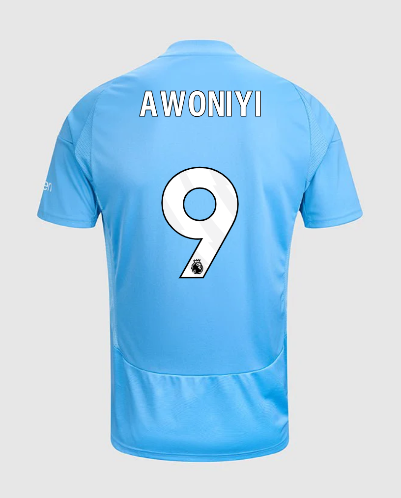 Nottingham Forest 24-25 Third Version Awoniyi Number 9 Football Jersey
